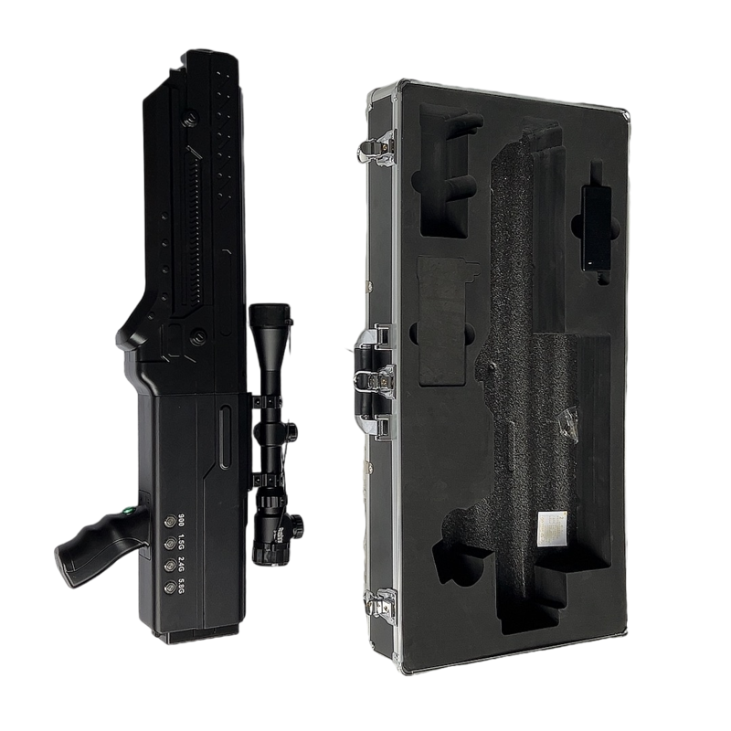  喀什手持便携式枪型低空防御反制四通道A型